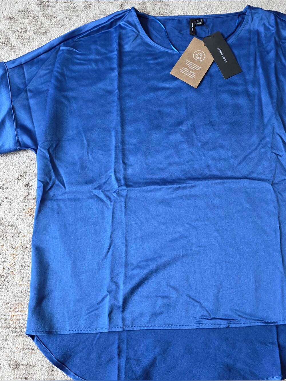 Vero Moda Short Sleeve Tee in Royal Blue